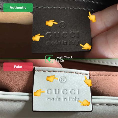 gucci bamboo fake vs real|how to get gucci bags.